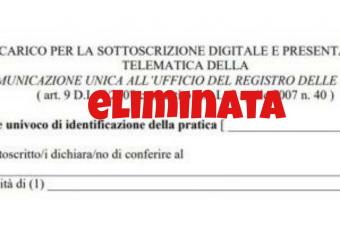 Eliminazione modello "procura speciale" per la presentazione delle istanze al Registro delle imprese