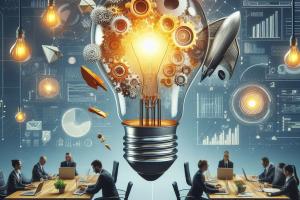 start-up innovative, immagine con lampadine