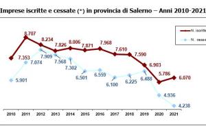 dinamica imprenditoriale 2021
